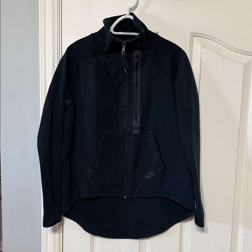 Nike Tech Black Full Zip-Up Jacket
